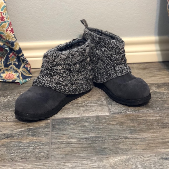 muk luks patti women's water resistant winter boots
